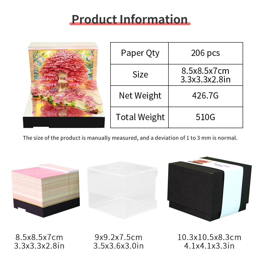 Calendrier 3D 2026 - Arbre de la musique