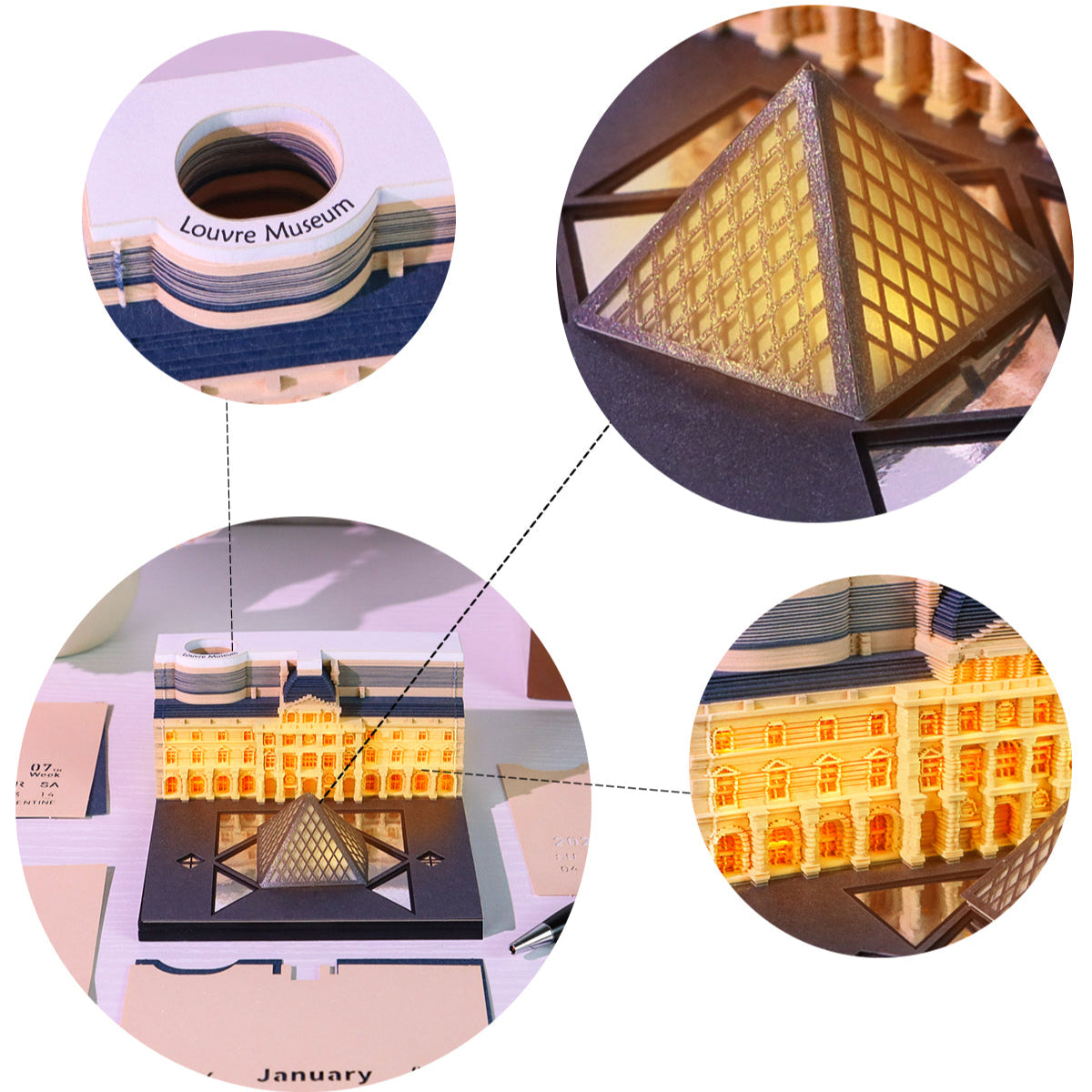 Musée du Louvre (Avec Lumière et Calendrier 2026)