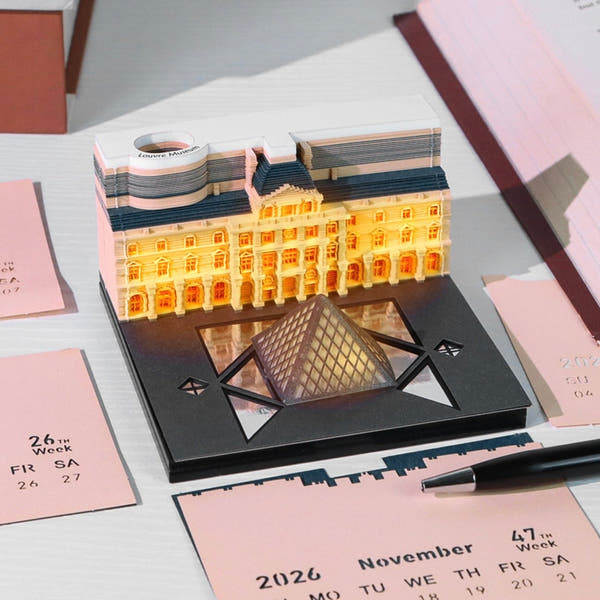 Louvre Museum (With Light & Calendar 2026)