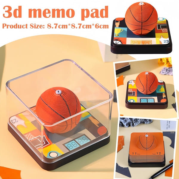 Calendrier 3D 2026 - Basketball 