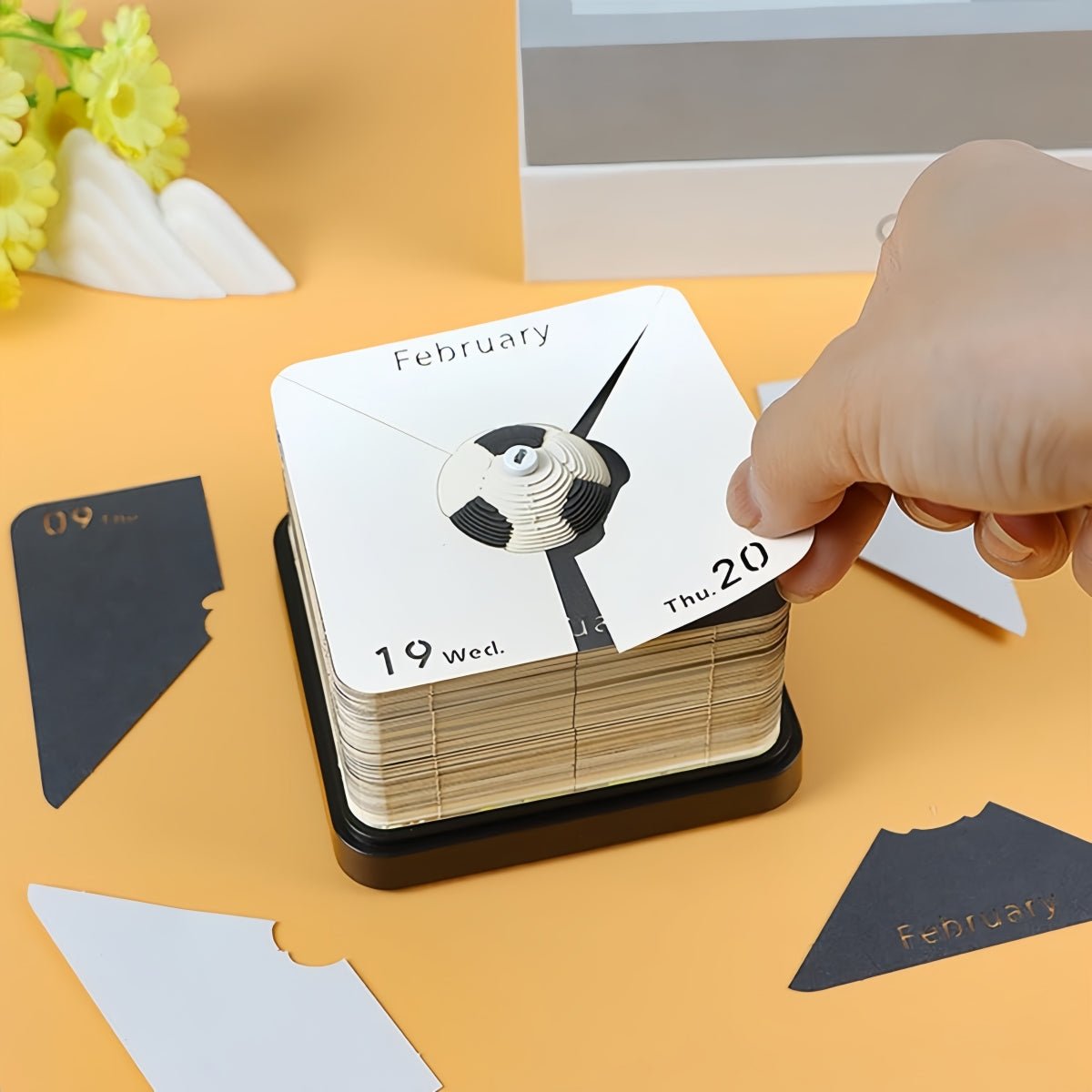 Calendrier 3D 2026 - Football