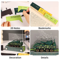 Calendrier 3D 2026 - Véhicules blindés