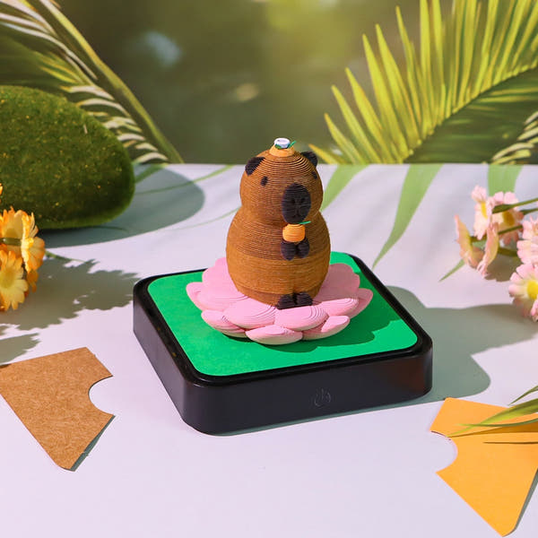 Calendrier 3D 2026 - Capybara