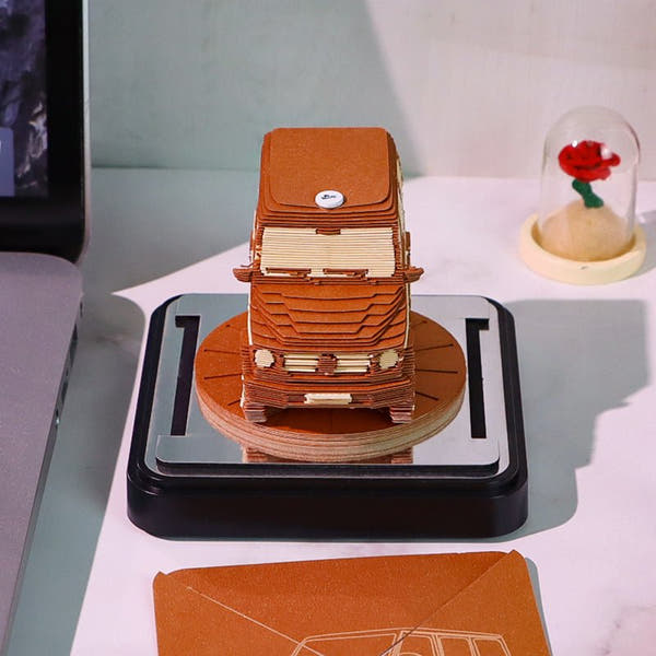 Calendrier 3D 2026 - Voiture