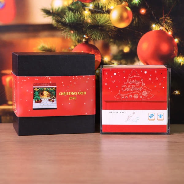 Calendrier 3D 2026 - Arche de Noël 