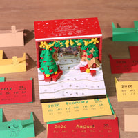 Calendrier 3D 2026 - Arche de Noël 