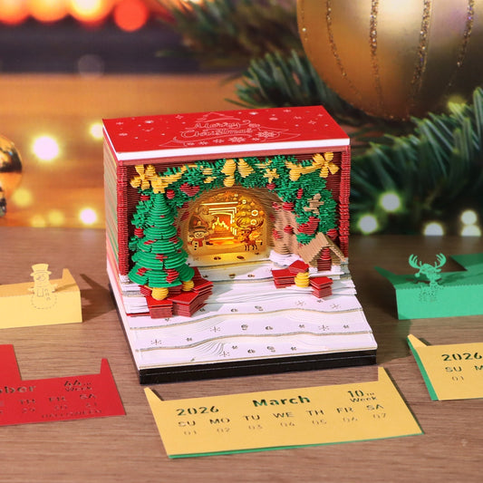 Calendrier 3D 2026 - Arche de Noël 