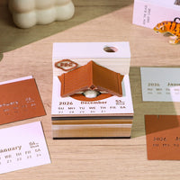 Calendrier 3D 2026 - Chien 