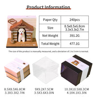 Calendrier 3D 2026 - Chien 