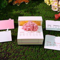 Calendrier 3D 2026 - Île de l'Arbre Floral