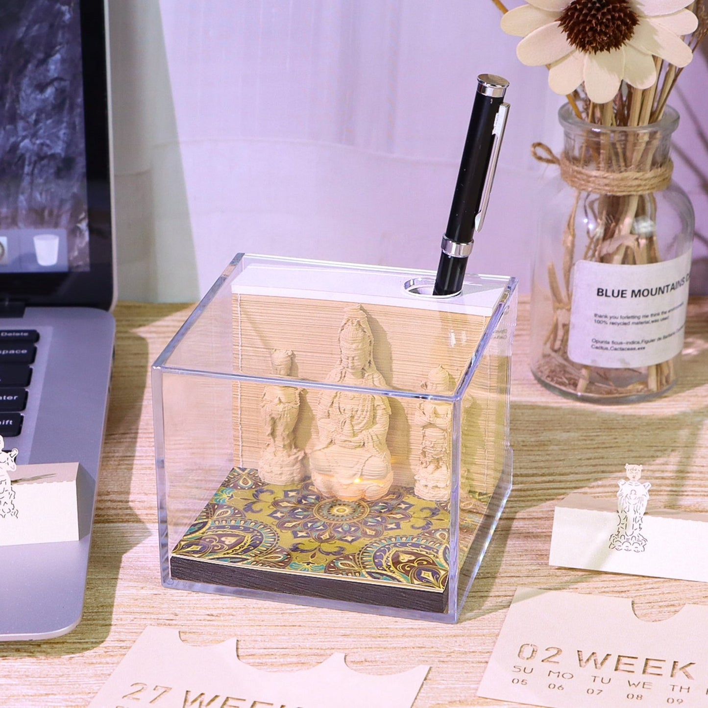 Calendrier 3D 2026 - Guanyin