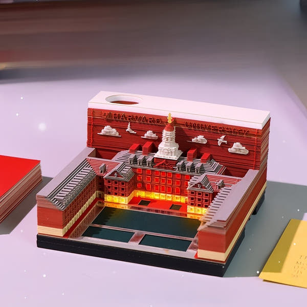 Calendrier 3D 2026 - Université Harvard