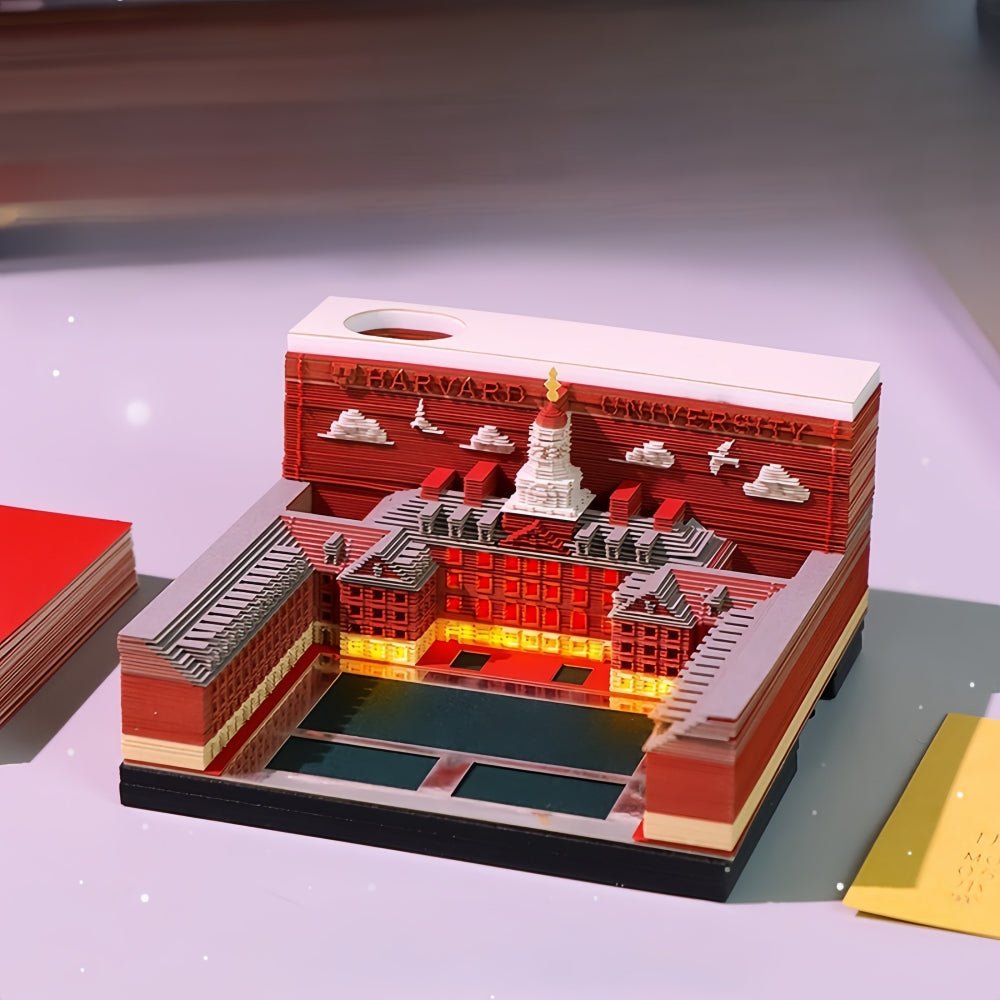 Calendrier 3D 2026 - Université Harvard