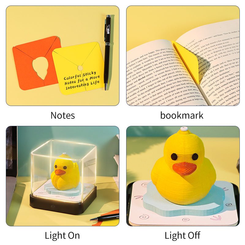Calendrier 3D 2026 - Petit Canard Jaune