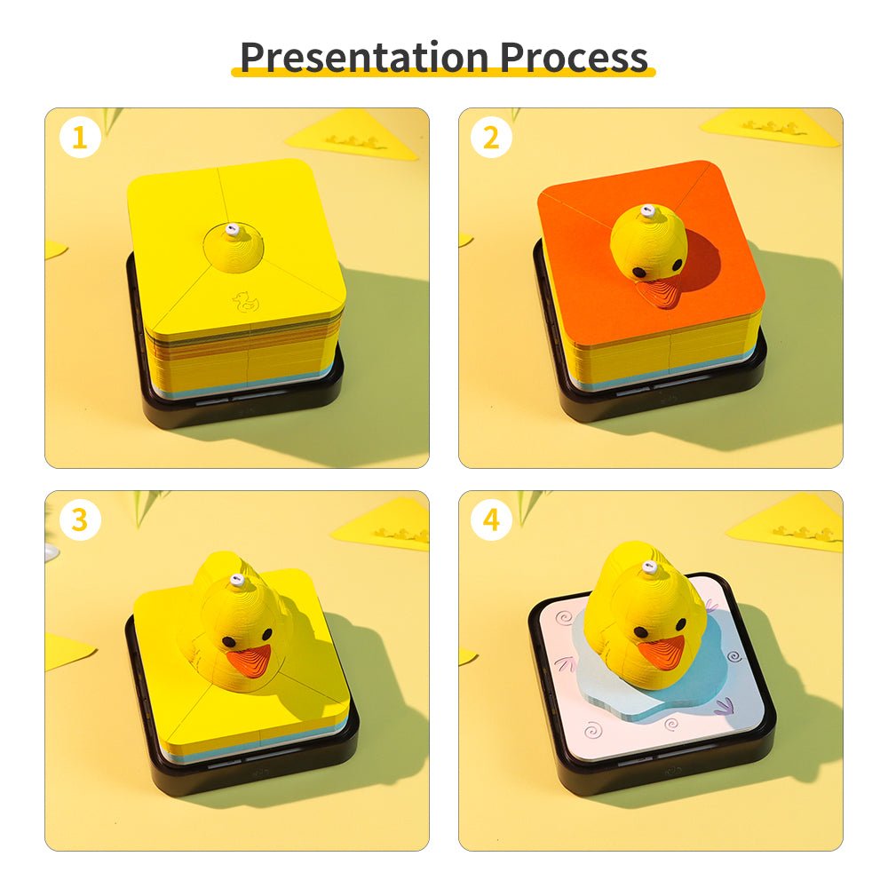 Calendrier 3D 2026 - Petit Canard Jaune