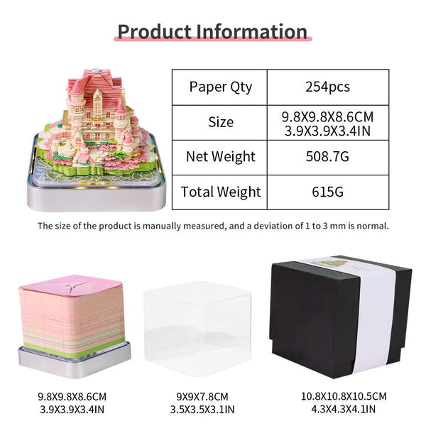 Calendrier 3D 2026 - Château de l'Amour 