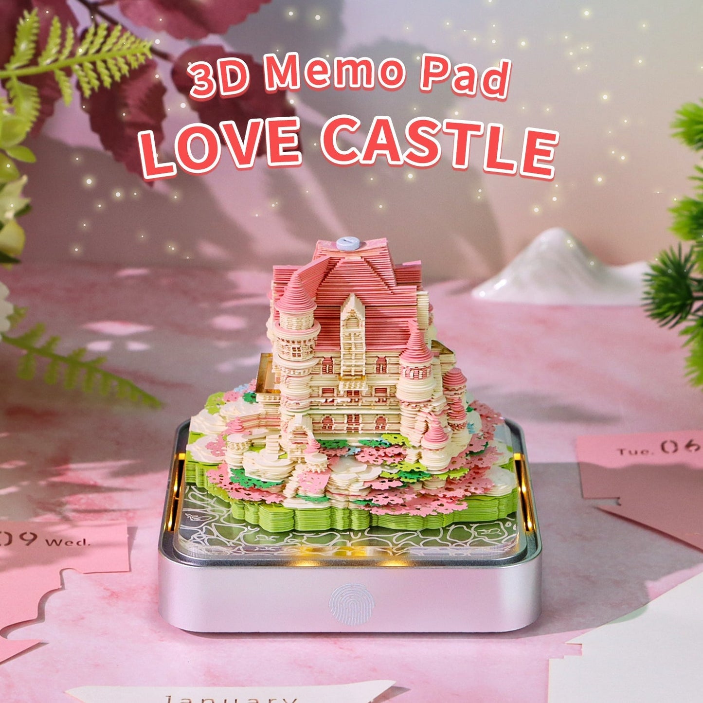 Calendrier 3D 2026 - Château de l'Amour 