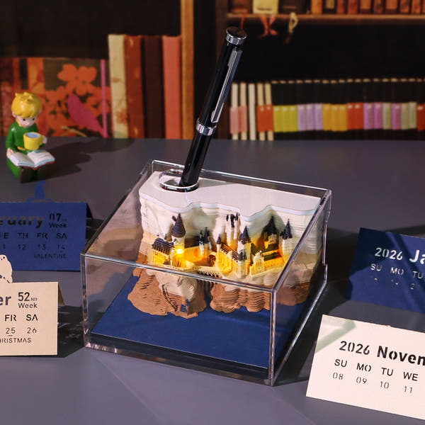 Calendrier 3D 2026 - Château Magique 