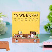 Calendrier 3D 2026 - Cabane Champignon