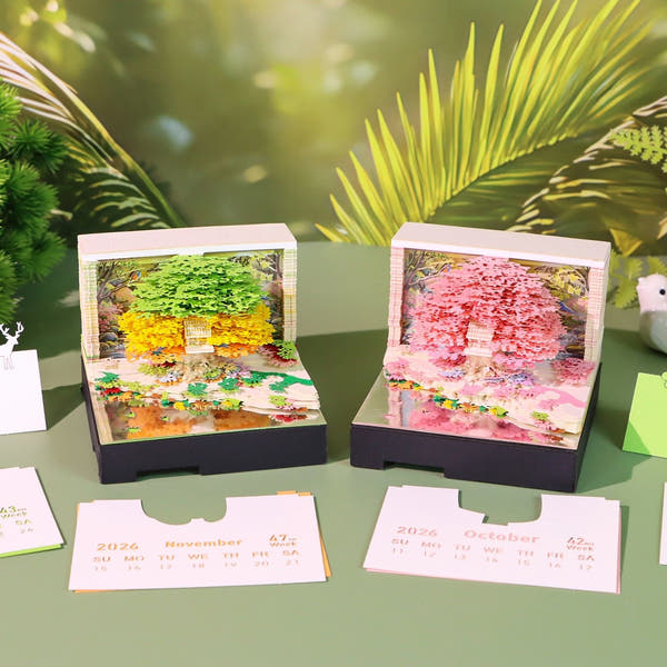 Calendrier 3D 2026 - Arbre de la musique 