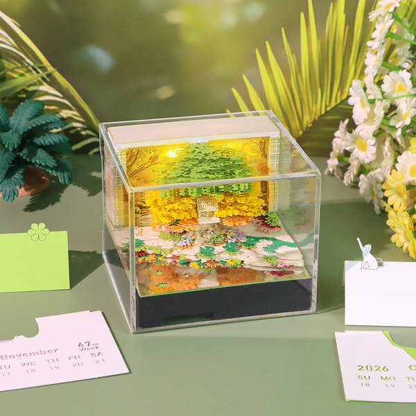 Calendrier 3D 2026 - Arbre de la musique 