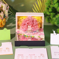 Calendrier 3D 2026 - Arbre de la musique 