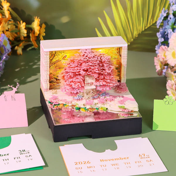 Calendrier 3D 2026 - Arbre de la musique 