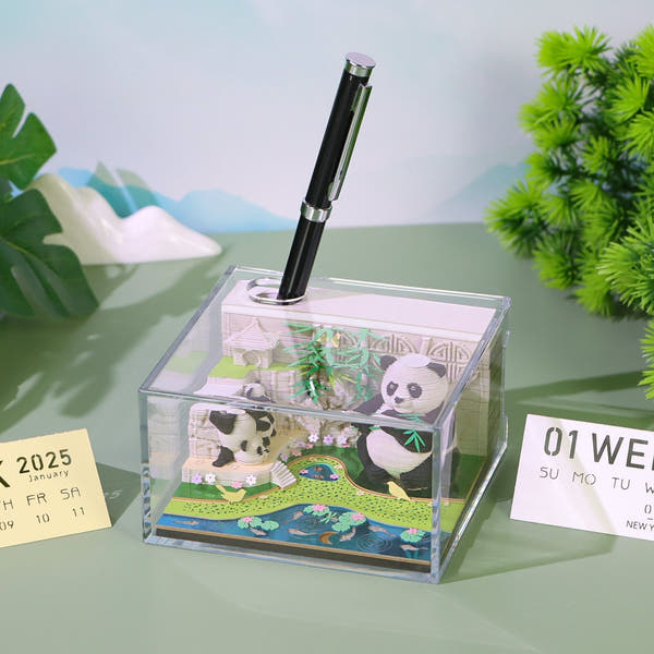 Calendrier 3D 2026 - Panda G