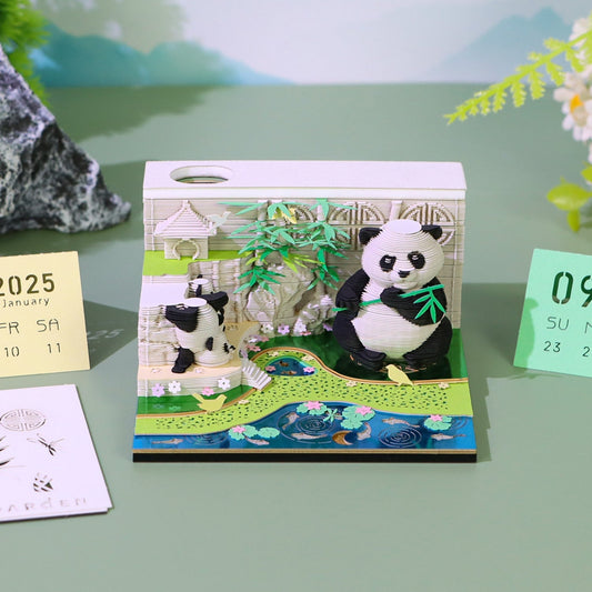Calendrier 3D 2026 - Panda G
