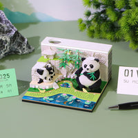 Calendrier 3D 2026 - Panda G