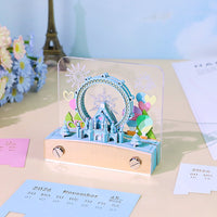 Calendrier 3D 2026 - Grande roue Flocon de neige