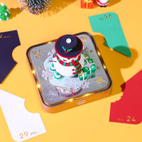 Calendrier 3D 2026 - Bonhomme de neige