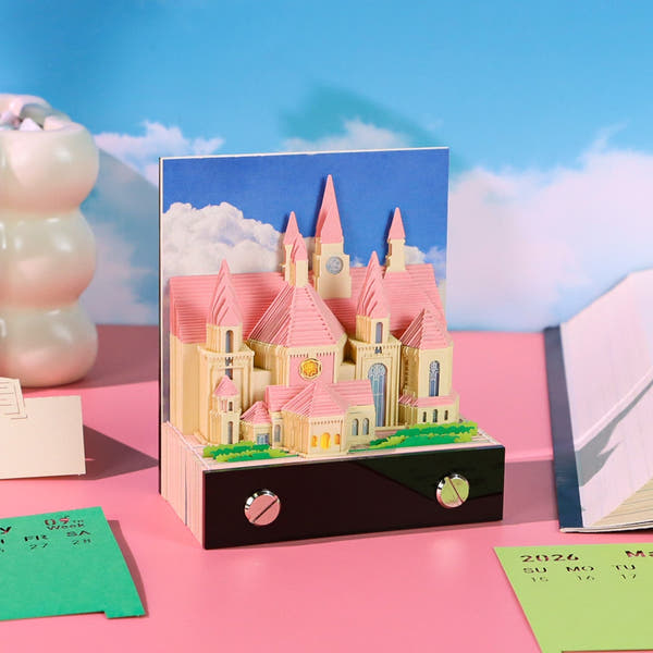 Calendrier 3D 2026 - Église Saint-Martin