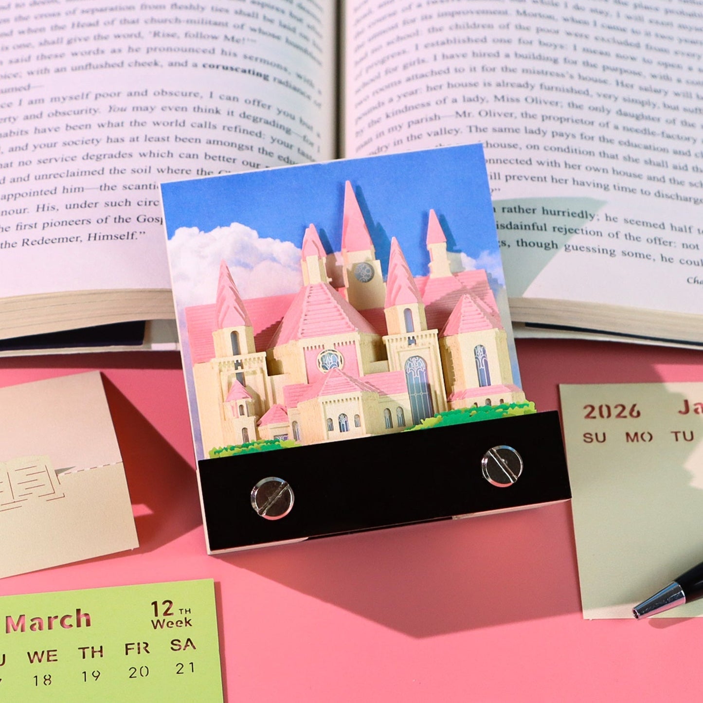 Calendrier 3D 2026 - Église Saint-Martin