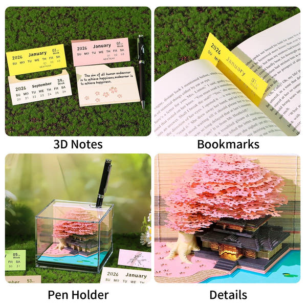 Calendrier 3D 2026 - Cabane dans les arbres B 