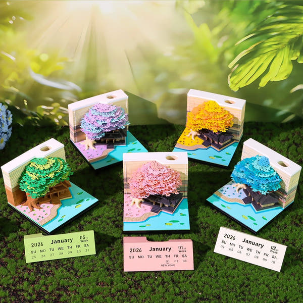 Calendrier 3D 2026 - Cabane dans les arbres B 