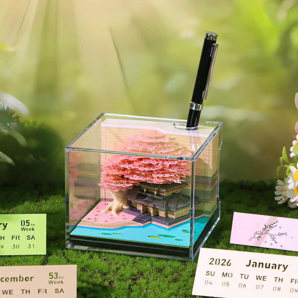 Calendrier 3D 2026 - Cabane dans les arbres B 