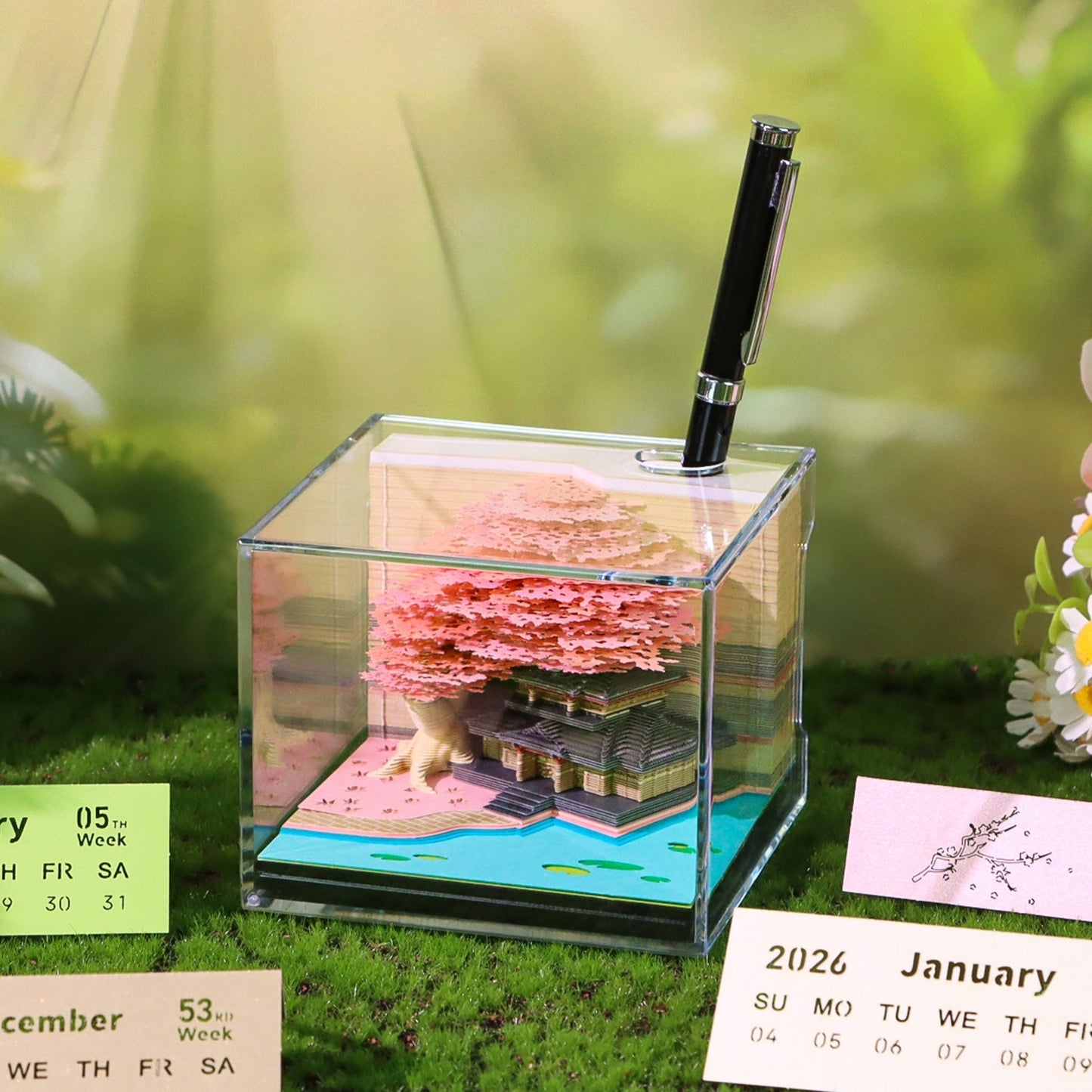 Calendrier 3D 2026 - Cabane dans les arbres B 