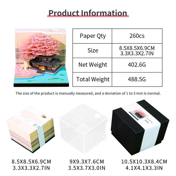 Calendrier 3D 2026 - Cabane dans les arbres B 