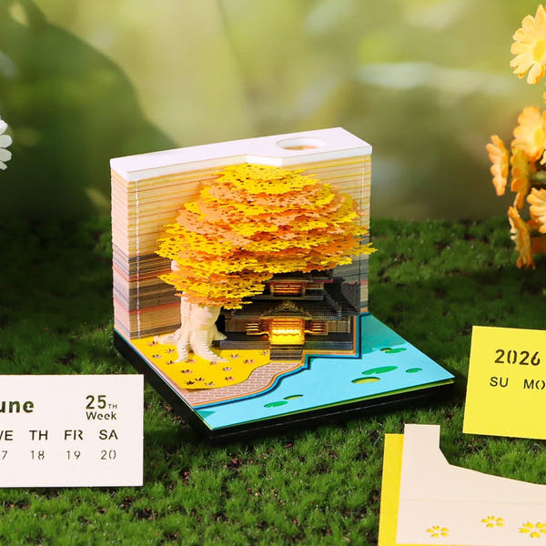 Calendrier 3D 2026 - Cabane dans les arbres B 