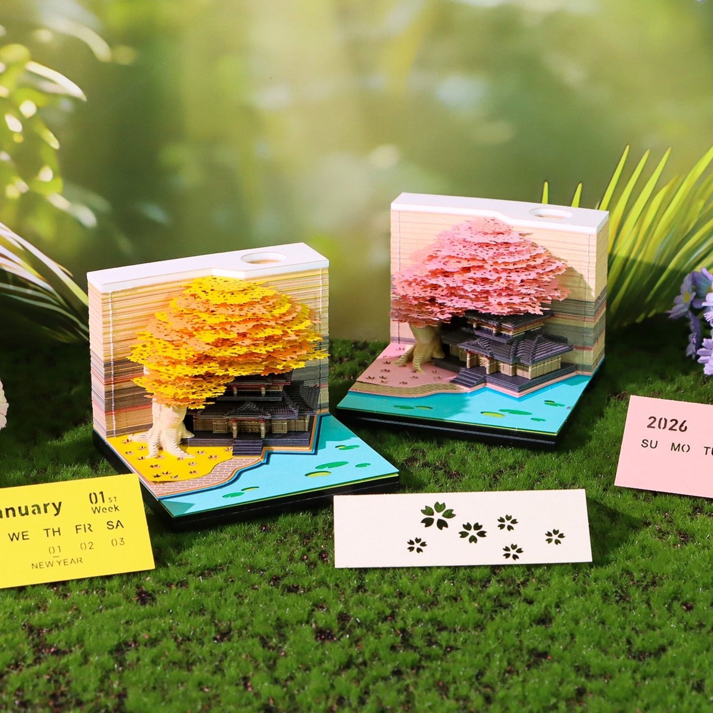 Calendrier 3D 2026 - Cabane dans les arbres B 