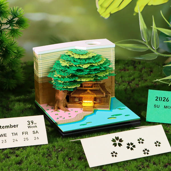 Calendrier 3D 2026 - Cabane dans les arbres B 