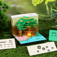 Calendrier 3D 2026 - Cabane dans les arbres B 