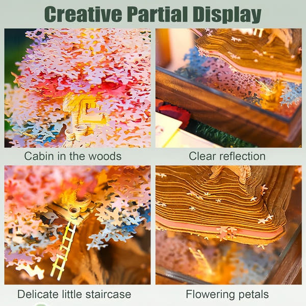 Calendrier 3D 2026 - Cabane dans les arbres E 