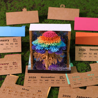 Calendrier 3D 2026 - Arbre des Chakras 