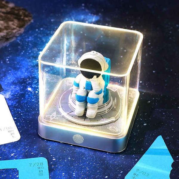 Calendrier 3D 2026 - Astronaute B 