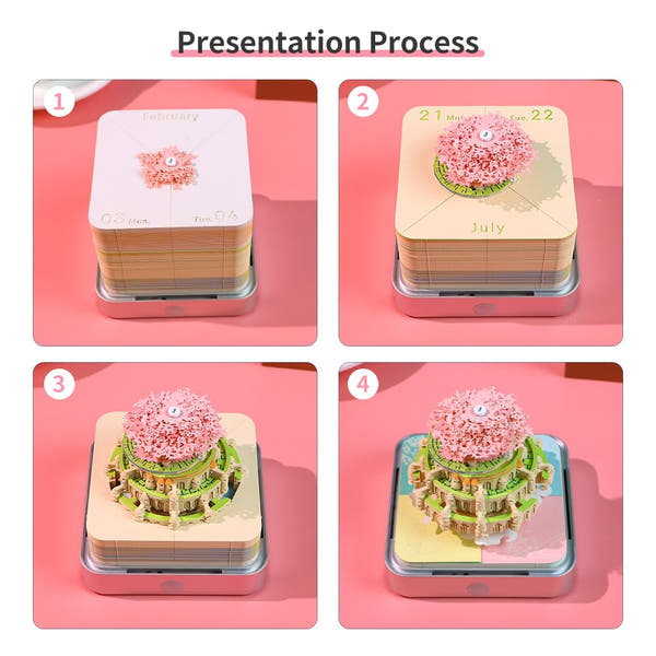 Calendrier 3D 2026 - Château dans le ciel 