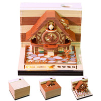 Calendrier 3D 2026 - Coucou 