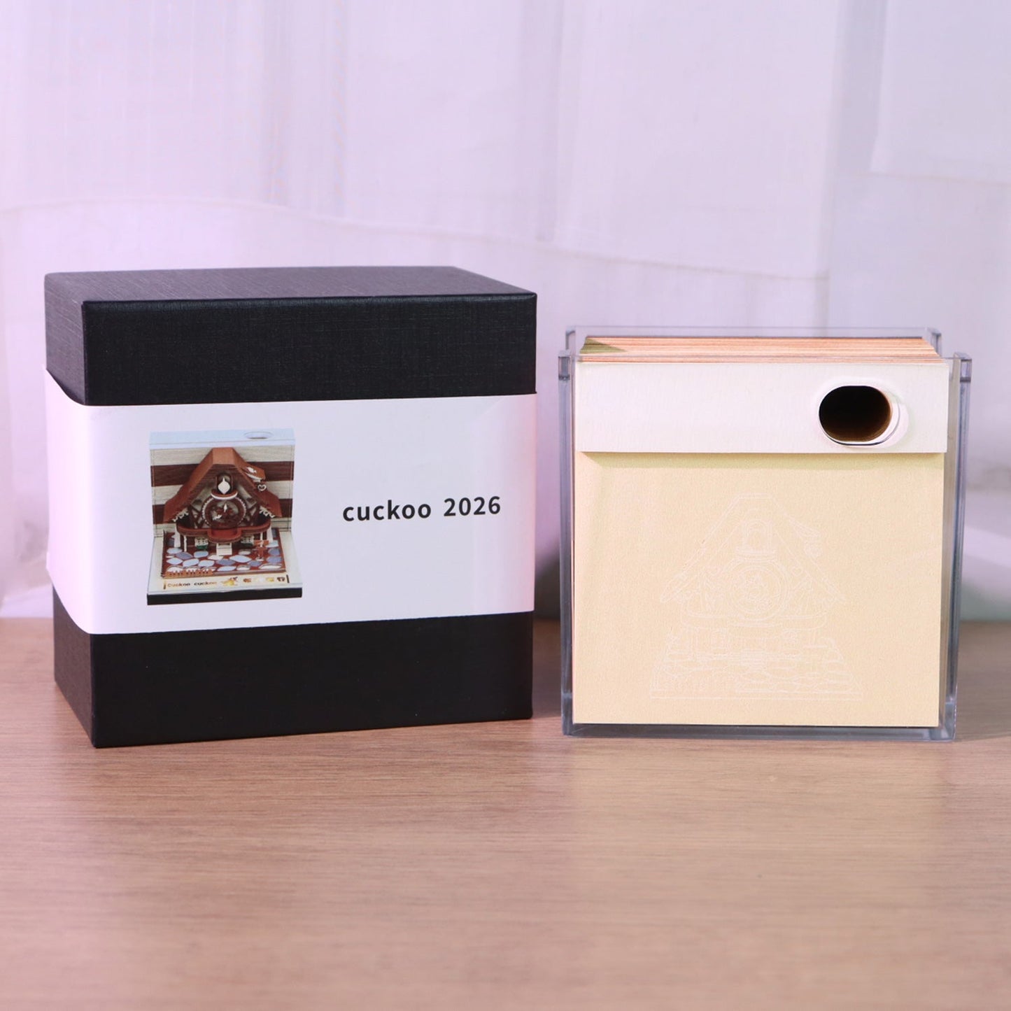 Calendrier 3D 2026 - Coucou 