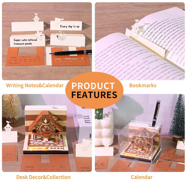 Calendrier 3D 2026 - Coucou 